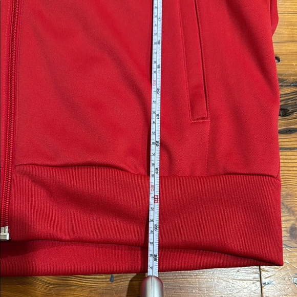 adidas Manchester United Red Anthem Jacket size medium - Picture 6 of 7